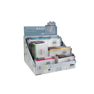 Apli Zipper Bags Display -...