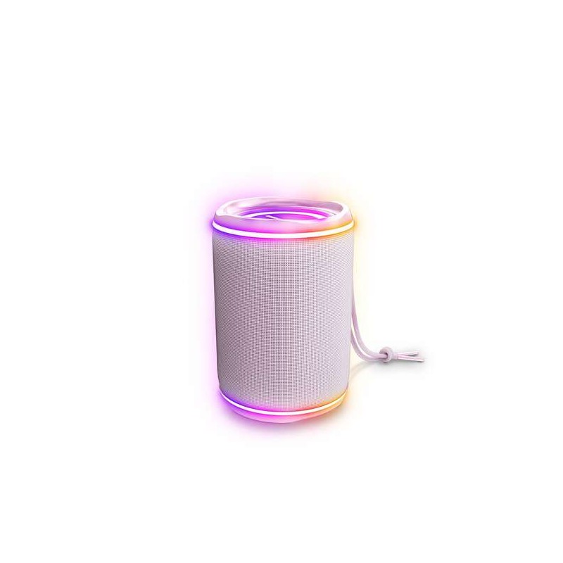 Energy Sistem Urban Box Supernova Speaker 16W - TWS - Bluetooth 5.1 - Illuminazione RGB - USB/MicroSD - Colore rosa