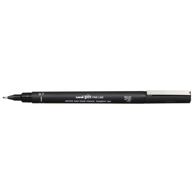Penna di calibrazione Uni-ball PIN07-200(S) - Punta in policarbonato da 0.7 mm - Inchiostro a pigmenti resistente all'ac