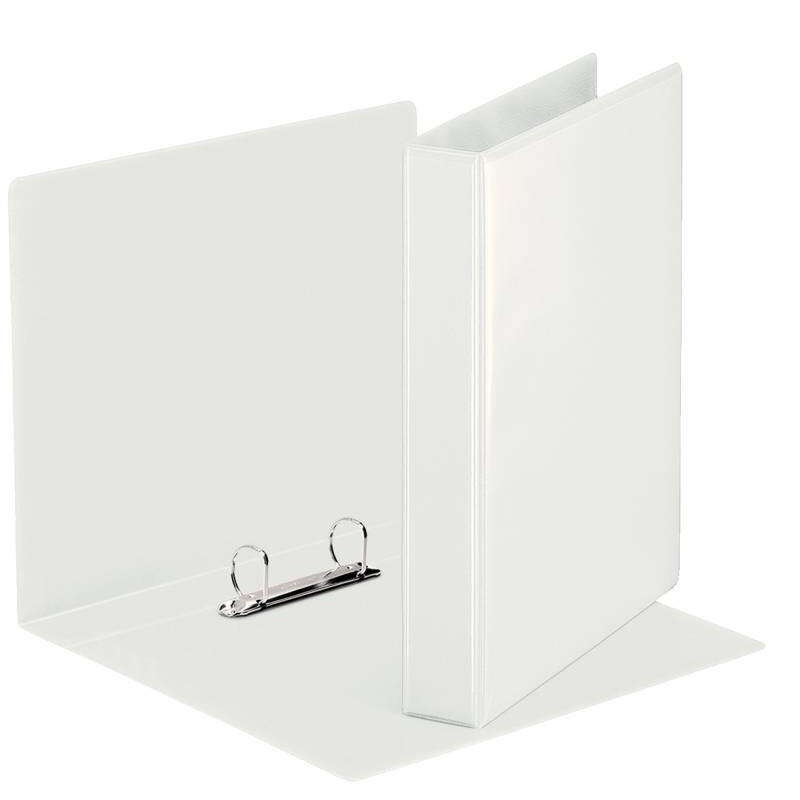 Esselte Kangaroo File Basic Range 25mm - Meccanismo a 2 anelli misti - 2 tasche esterne - A4 - Bianco
