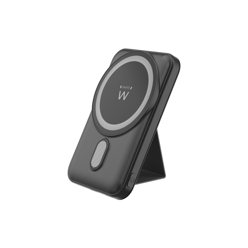 Ewent EW1162 Powerbank Magsafe 10000mAH 22.5W PD e QC - USB-C. USB-A - Colore nero