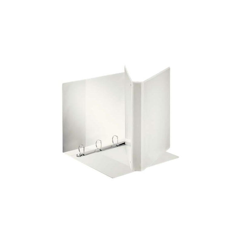 Esselte Kangaroo Plus Kangaroo Folder A4 4 Ring Binder 25mm - Capacità per 230 fogli A4 (80 g/m²) - Bianco
