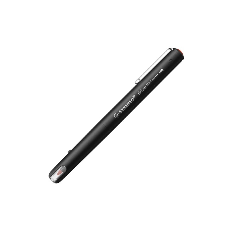 Marcatore Stabilo Dr!ver a punta media 0.8 mm - Inchiostro a base d'acqua a prova di sbavature. inodore - Realizzato con
