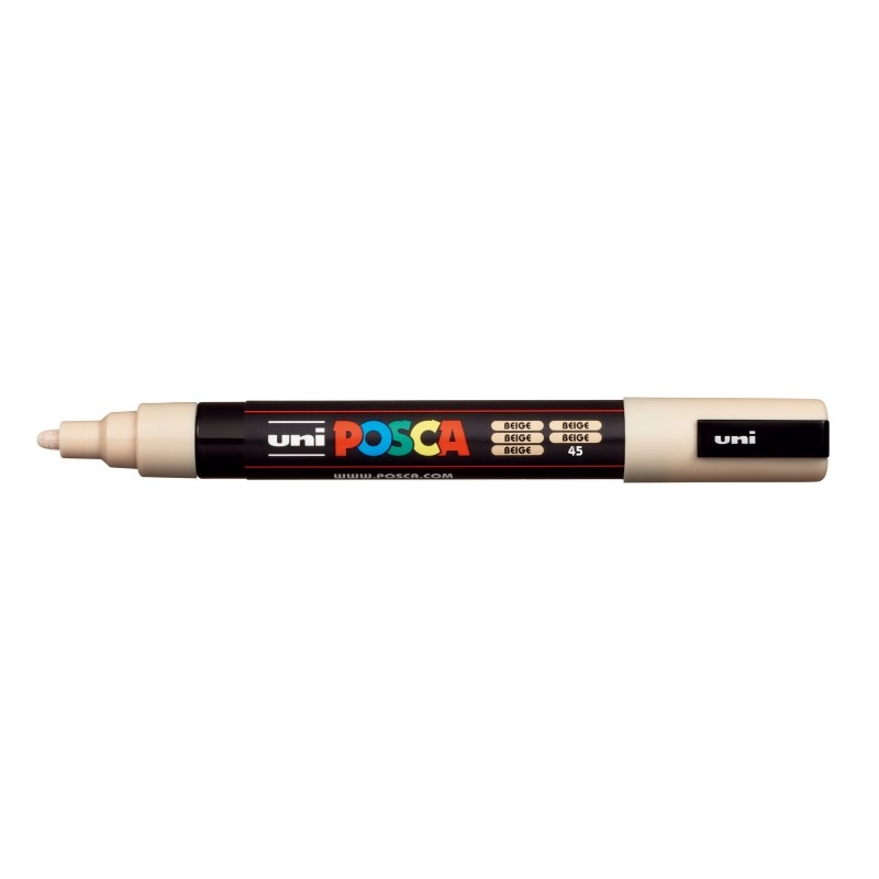 Posca PC-5M Marcatore a vernice - Punta in poliestere 1.8-2.5 mm - Inchiostro a base d'acqua - Resistente alla luce - Co