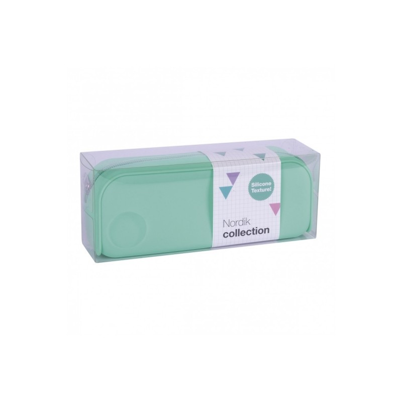Apli Nordik Collection Custodia in silicone - Soft Touch - Cerniera - Flessibile e modellabile - Resistente all'acqua - 