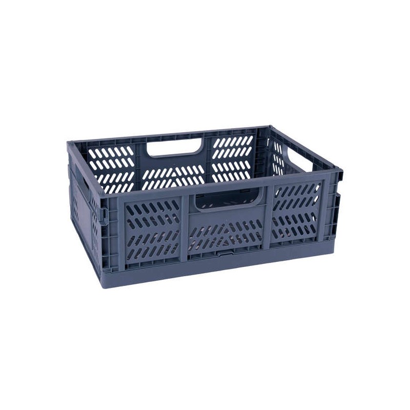 Apli Up North Scatola di plastica pieghevole e impilabile - Dimensioni 430x290x160mm - Ideale per attrezzi. giocattoli. 