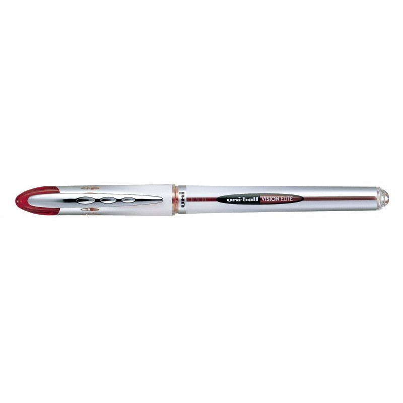 Uni-ball Vision Elite UB-200 Rollerball a inchiostro liquido - Punta a sfera 0.8 mm - Sistema anti-perdita da viaggio - 