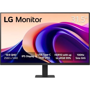 Monitor LG LED 31.5 IPS QHD...