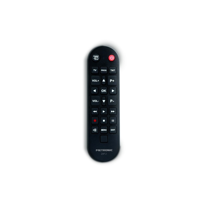 Metronic Telecomando universale ZAP 2 per TV + DVB-T - Colore nero