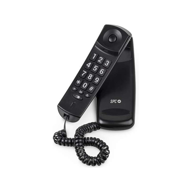SPC Original Lite 2 Telefono fisso - Senza batteria - Senza connessione alla luce - Indicatore luminoso - 10 memorie ind