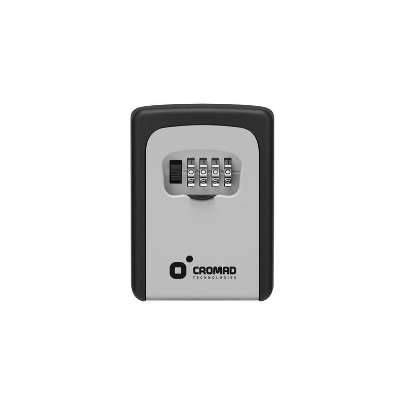 Cromad Key Safe - Cassetta portachiavi personalizzabile con combinazione a 4 cifre