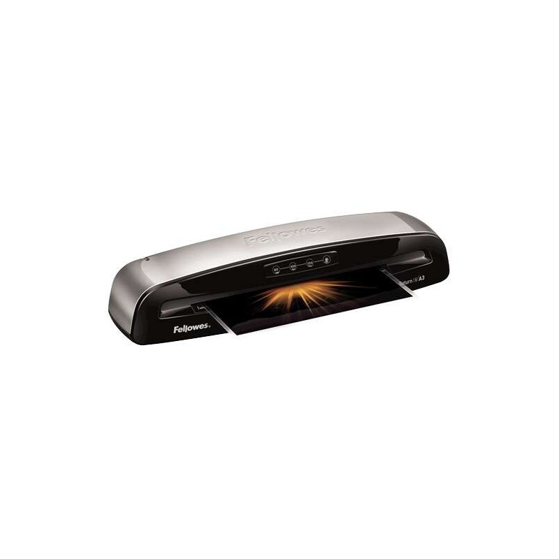 Laminatrice Fellowes Saturn 3i A3 - Velocità 30cm/minuto - Riscaldamento 1 minuto - Spessore busta 125mic