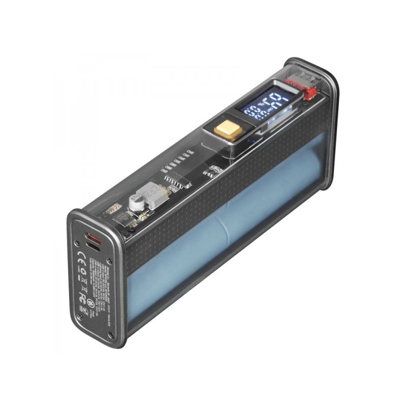 Mars Gaming MPK-20K Power Bank - 20000mAh - Carica rapida 22.5W - Batterie SAMSUNG - Display intelligente - Tripla ricar