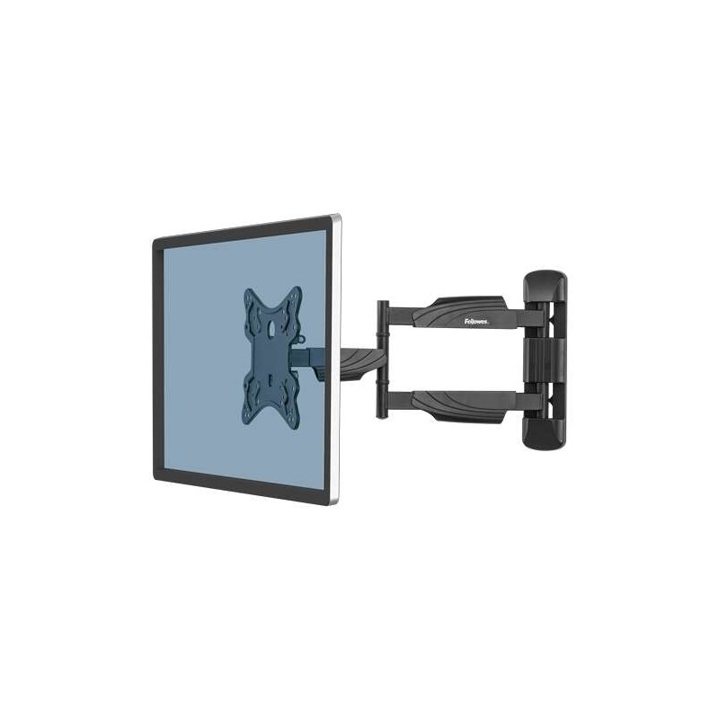 Fellowes Supporto a parete per TV - Braccio articolato - Da 23 a 55 - Fino a 35 kg - Sistema di gestione dei cavi integr
