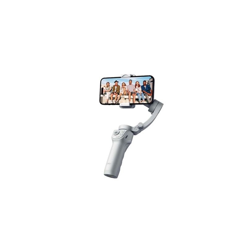 XO XOSS17 Stabilizzatore per smartphone - Controllo fotocamera - 3 assi - Rotazione 330º - Colore bianco