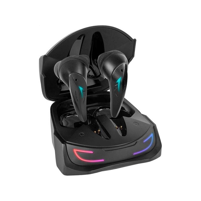 Mars Gaming Premium Wireless Headset TWS MHI-ULTRA - ANC+ENC+PASSIVE - Suono Neographene - 24h di durata della batteria 