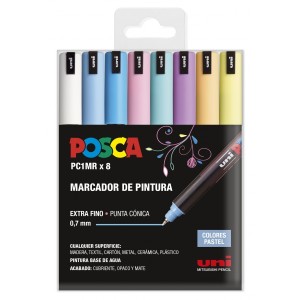 Posca PC1MR Confezione da 8...