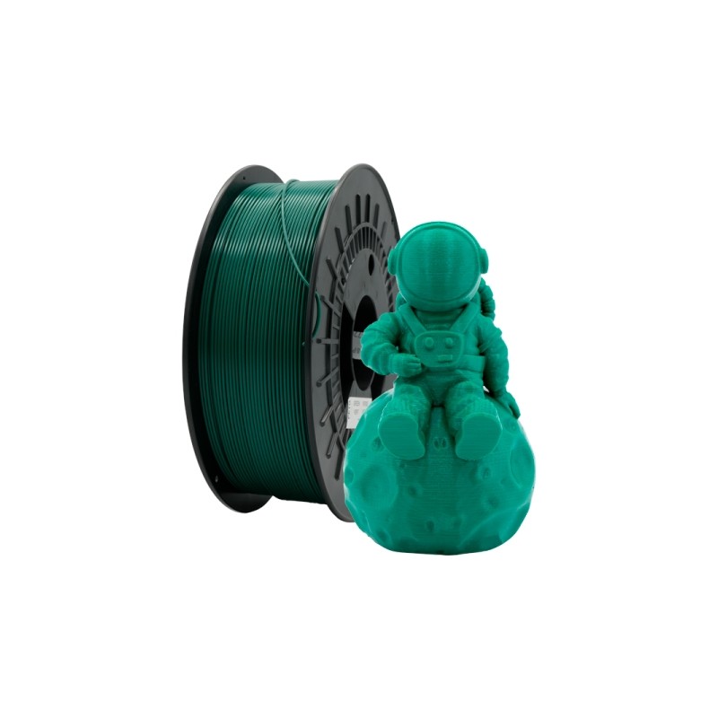 Filamento 3D PETG - Diametro 1.75 mm - Bobina 1 kg - Colore verde