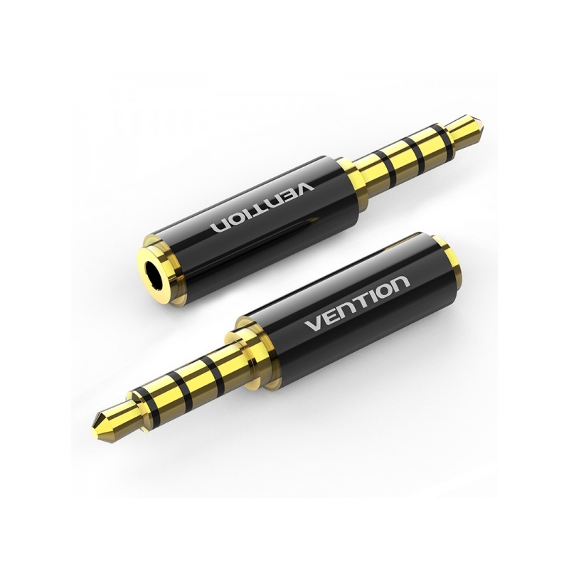 Adattatore Vention da Jack 3.5 maschio a Jack 2.5 femmina - Colore nero