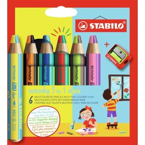 Stabilo Woody 3 in 1 Duo...