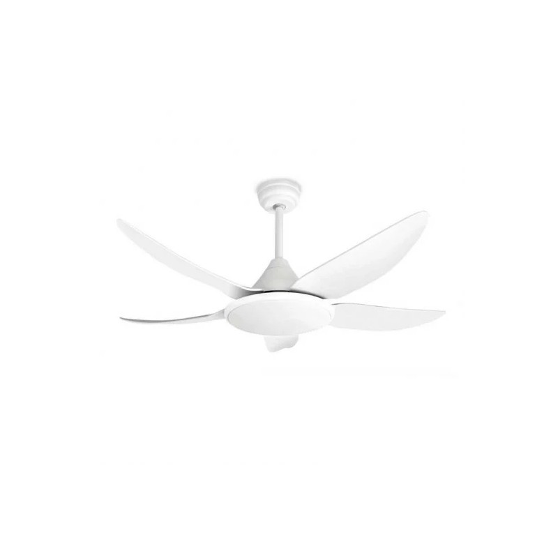 Orbegozo CP 108120 Ventilatore da soffitto con luce LED - Efficiente e silenzioso - 6 velocità - Timer programmabile - 