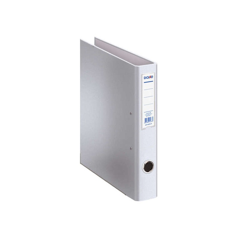 Dohe Raccoglitore misto ad anelli 40mm - Formato A4 - Dimensioni 285x320x60mm - Supporto per anelli e carte nel dorso - 