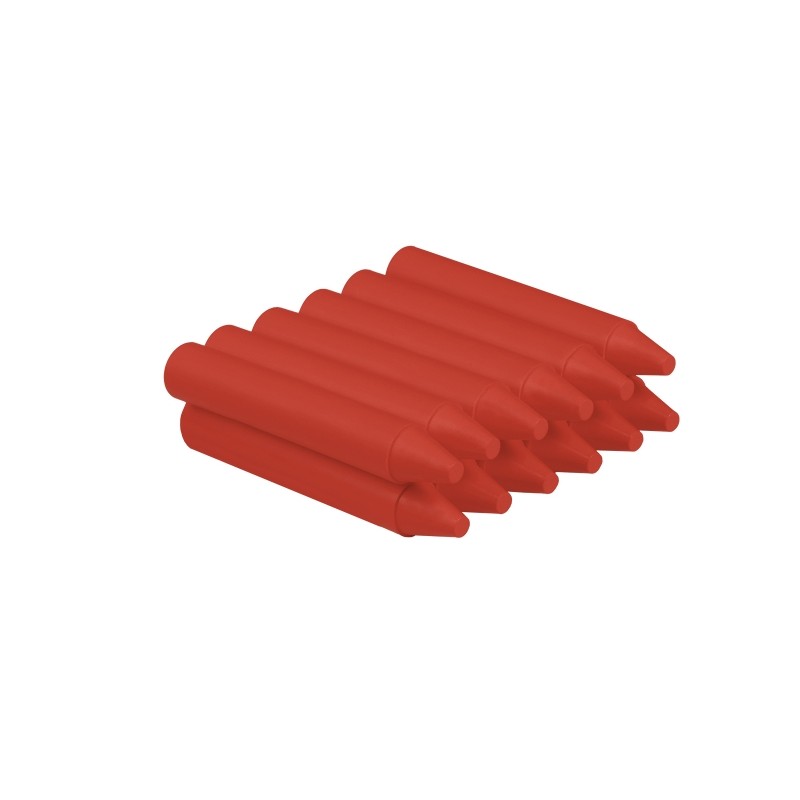 Set di 12 pastelli a cera Jovi - Non macchia - Non puzza - Resistente - Scorre bene - Facile da affilare - Sviluppa la m