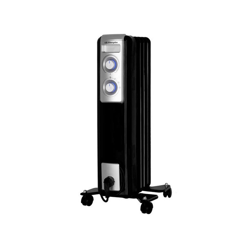 Orbegozo RN-1000 Radiatore a olio Eleganza - Potente e silenzioso - Potenza massima 1000W - Design moderno - Termostato 