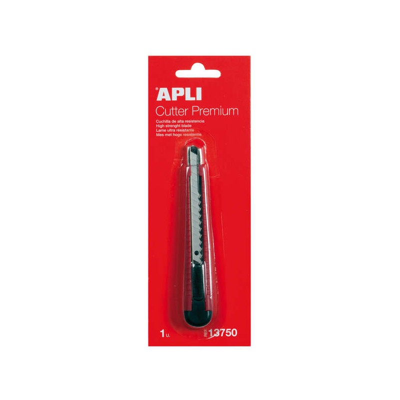 Taglierina Apli 9 mm Premium - Alloggiamento ergonomico. avanzamento graduale e blocco di sicurezza