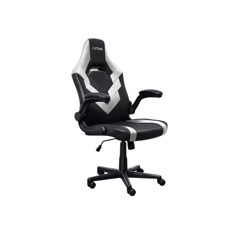 Trust GXT 703W Riye Gaming Chair - Braccioli - Ruote in nylon - Pistone a gas classe 4 - Base in metallo - Peso massimo.