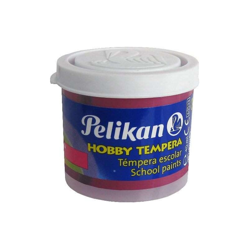 Pelikan Tempera Escolar Bottiglia 40ml - Facile da usare - Ideale per le attività scolastiche - Colore magenta
