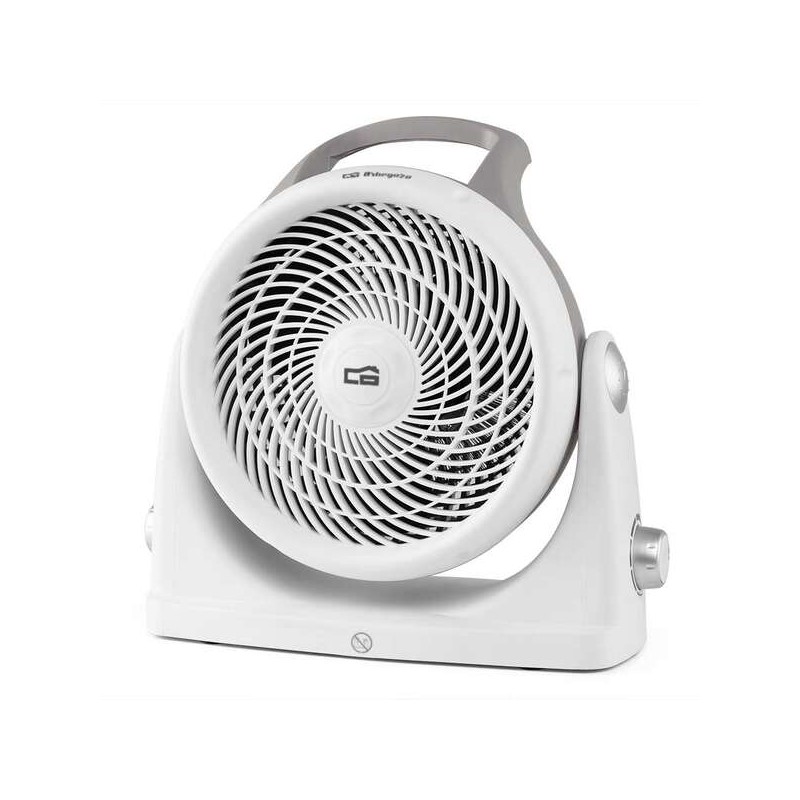 Orbegozo FH 6065 Riscaldatore compatto Calore e ventilazione in un unico prodotto - Potenza 2000W - Selettore a 3 posizi