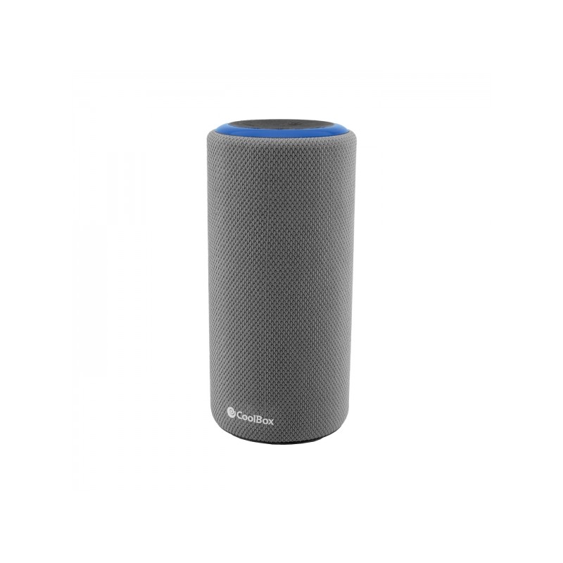 Altoparlante Bluetooth Coolbox DROP G232 - Durata della batteria 8 ore - 2x7W - IPX6 - Colore grigio