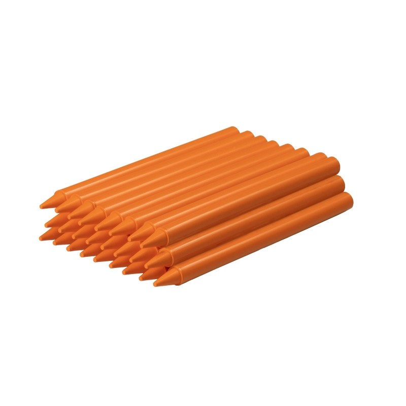 Jovi Plasticolor Confezione da 25 pastelli a cera in plastica - Resistente - Non macchia - Resistente ai graffi - Finitu