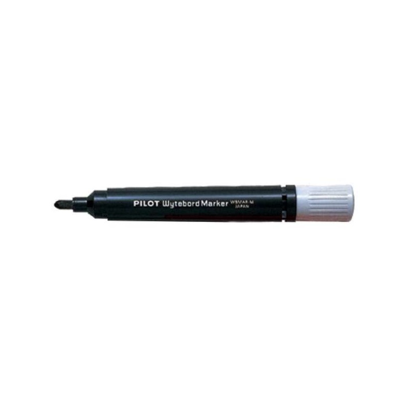 Pennarello per lavagna bianca - Tondo 4 mm - Linea 1.8 mm - Ricaricabile - Inchiostro a base di alcol - Cancellare a sec