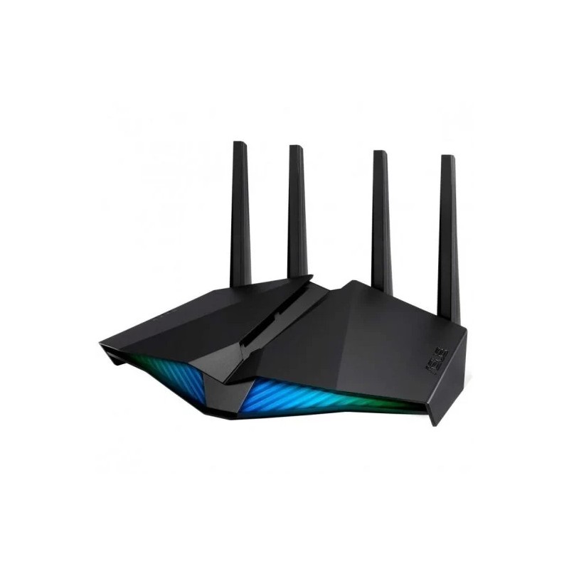 Asus RT-AX82U V2 Gaming Router AX5400 WiFi 6 Dual Band - Velocità fino a 5400Mbps - 4 porte LAN RJ45. 1 porta WAN RJ45.