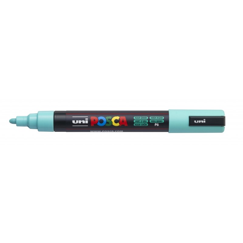 Posca PC-5M Marcatore a vernice - Punta in poliestere 1.8-2.5 mm - Inchiostro a base d'acqua - Resistente alla luce - No