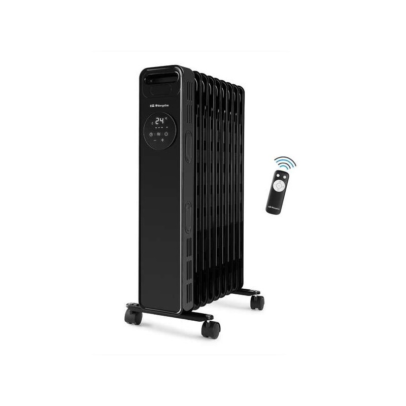 Orbegozo RAD 2010 Radiatore digitale ad olio - Potente ed efficiente - Touch screen a LED - Telecomando - Protezione con