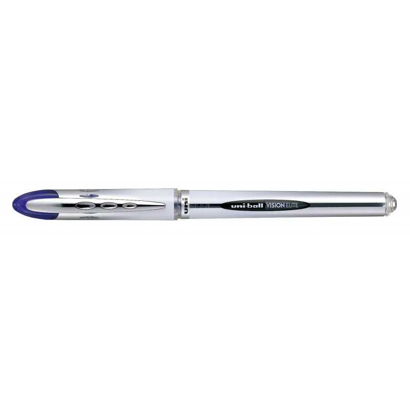 Uni-ball Vision Elite UB-200 Rollerball a inchiostro liquido - Punta a sfera 0.8 mm - Sistema anti-perdita da viaggio - 