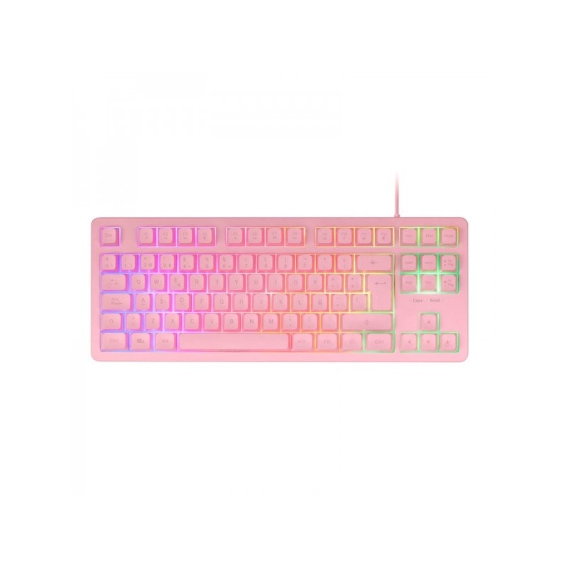 Tastiera da gioco Mars Gaming MK023 - Tecnologia H-Mech RED - Illuminazione FRGB - Anti-Ghosting - Compatibilità univer