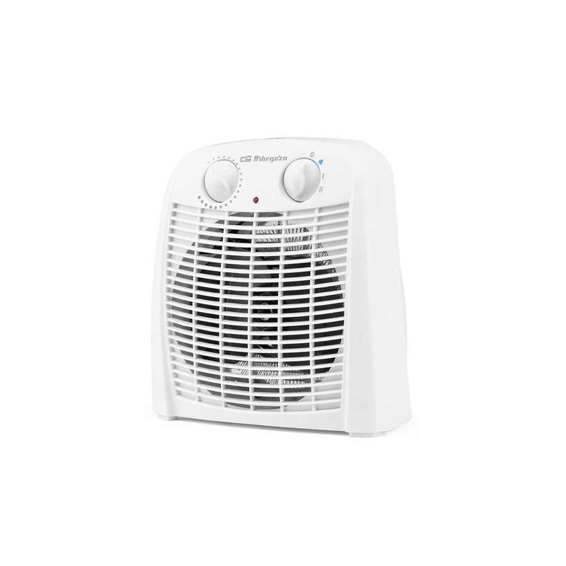 Orbegozo FH 7000 Riscaldatore da bagno IP-21 - Potenza 2000W - 2 livelli di riscaldamento - Modalità ventilatore - Term