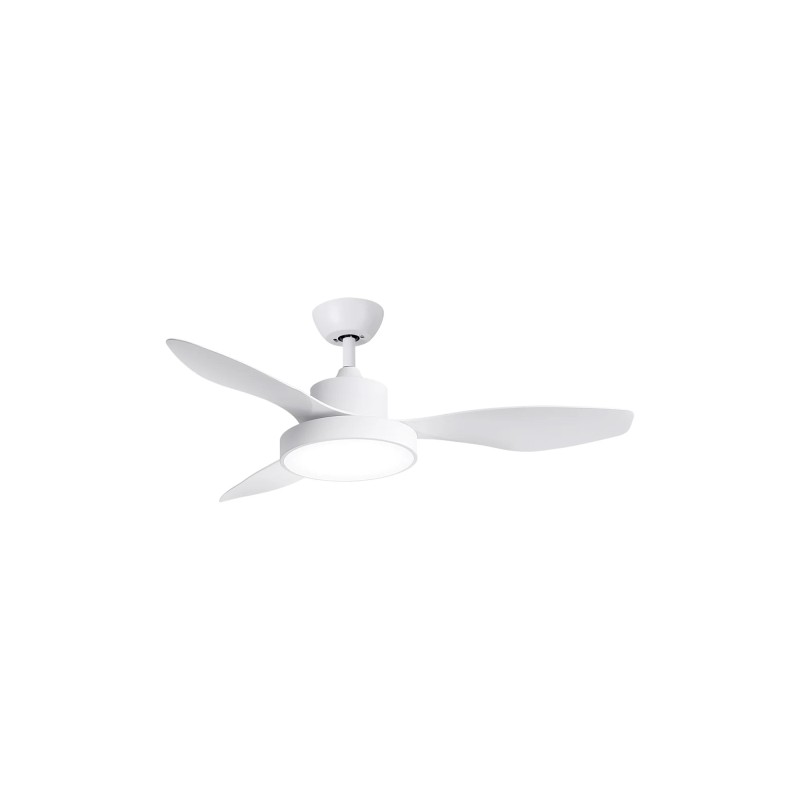 SPC Conforto DC LITE 2 Ventilatore da soffitto intelligente con luce - Motore DC da 42W - 6 velocità. 4 modalità di fu