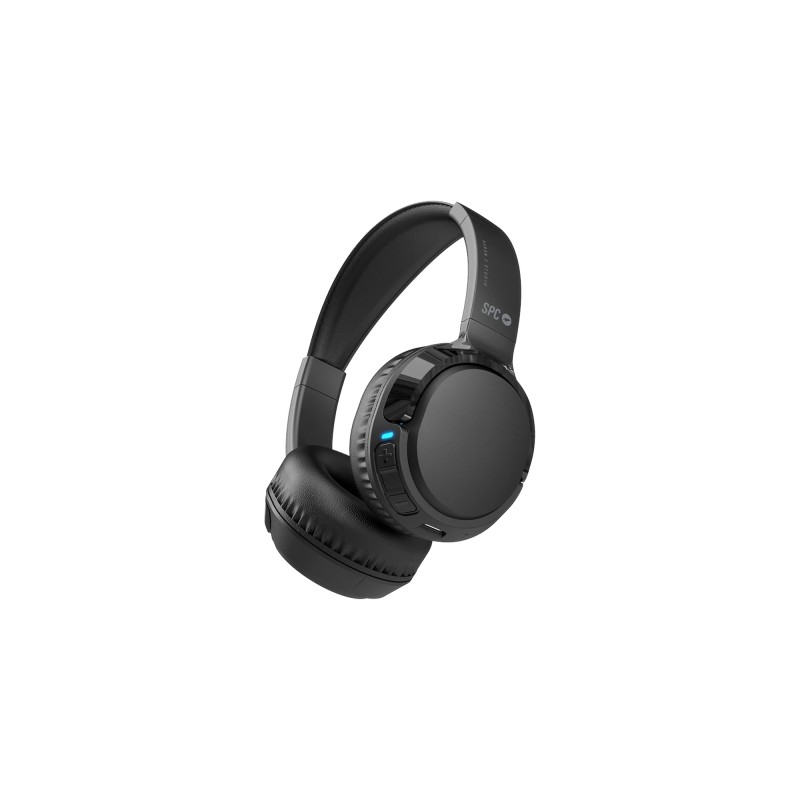 SPC Heron 2 Studio Wireless Headset - Connessione a doppio dispositivo - Durata della batteria 50 ore - Pieghevole - Ner