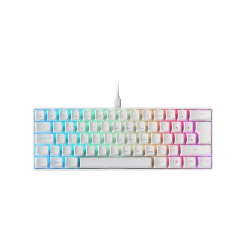 Tastiera da gioco Mars Gaming MKMINI - 60% di design - Illuminazione FULL RGB CHROMA - Interruttori meccanici OUTEMU PRO