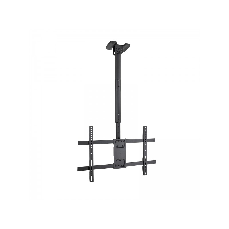 Tooq Staffa di montaggio a soffitto per schermi da 43-86 - Angolo di rotazione 180º - Inclinazione - Gestione dei cavi 