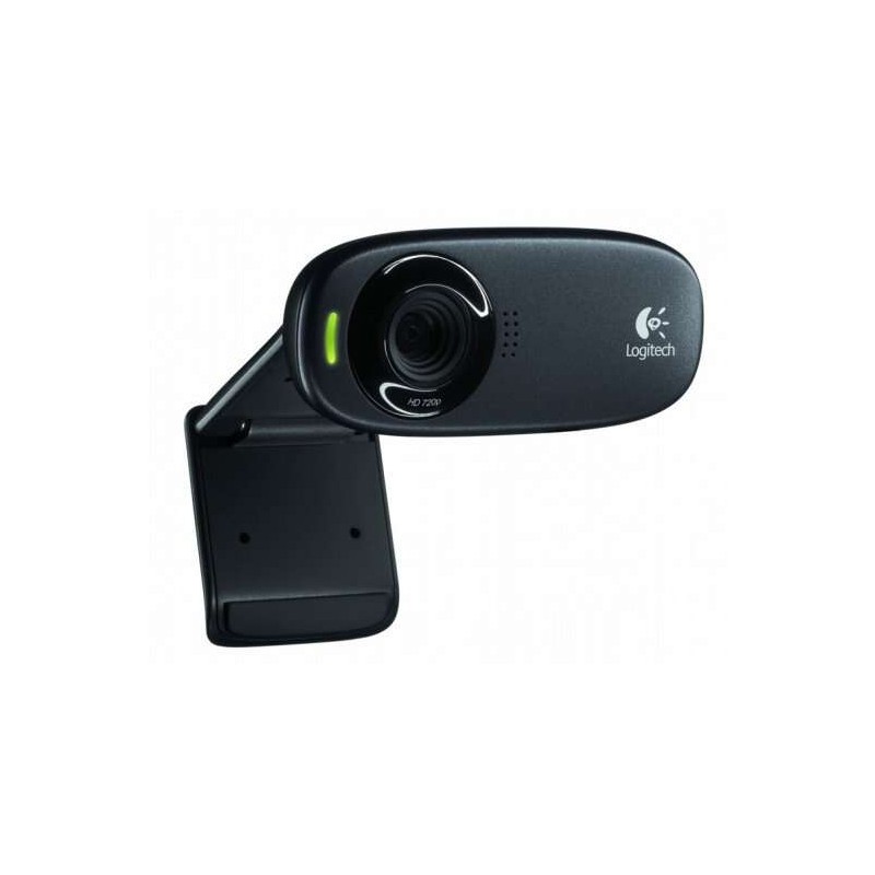Logitech C310 Webcam HD 720p - 5Mpx - USB 2.0 - Microfono incorporato - Angolo di visione 60º - Messa a fuoco fissa - C