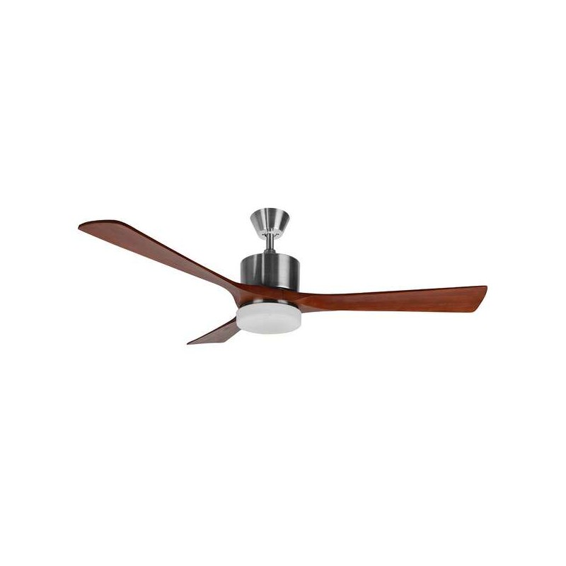 Orbegozo CP 97132 Ventilatore da soffitto rustico e silenzioso - Telecomando - Luce LED - Facile installazione - Control