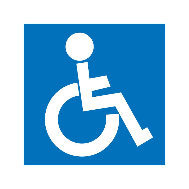 Adesivo Apli Invalid Sign 1 pz.