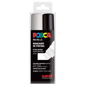 Posca PC-17K Set di 2...
