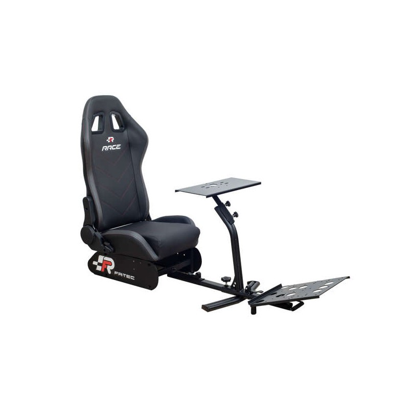 Sedile FR-TEC per simulatore di corsa - Sedile a secchiello - Schienale 81 cm - Inclinazione fino a 135° - Base del vol